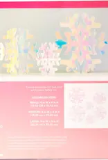 Gift Wrap Company Iridescent Acrylic Snowflakes