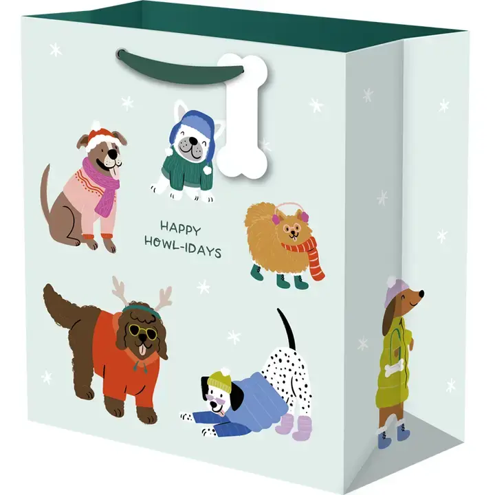 Gift Wrap Company Festive Pets Gift Bag