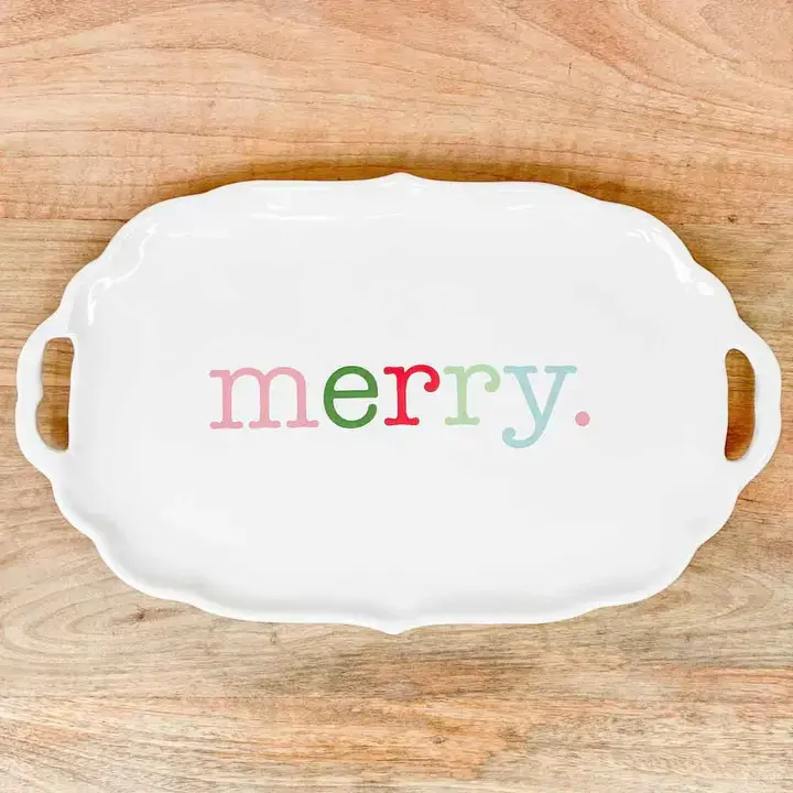 Royal Standard Merry Platter 16.5x10