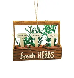 Cody Foster Crated Herb Garden Ornament