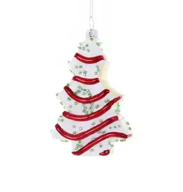 Cody Foster Christmas Tree Cake w/ Bite Ornament
