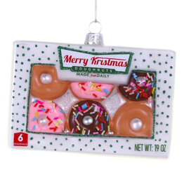 Cody Foster Merry Kristmas Doughnuts Ornament