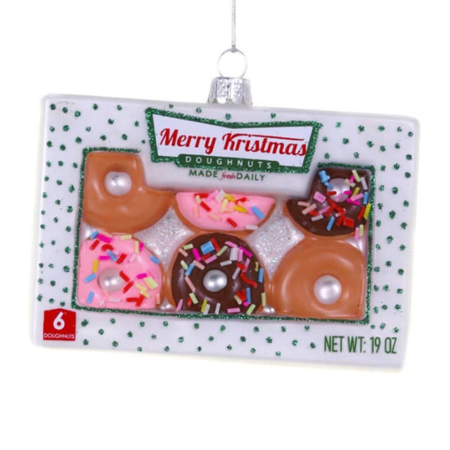 Cody Foster Merry Kristmas Doughnuts Ornament