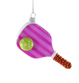 Cody Foster Pink Pickleball Ornament