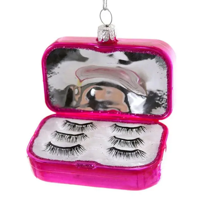 Cody Foster Fake Eyelashes Ornament