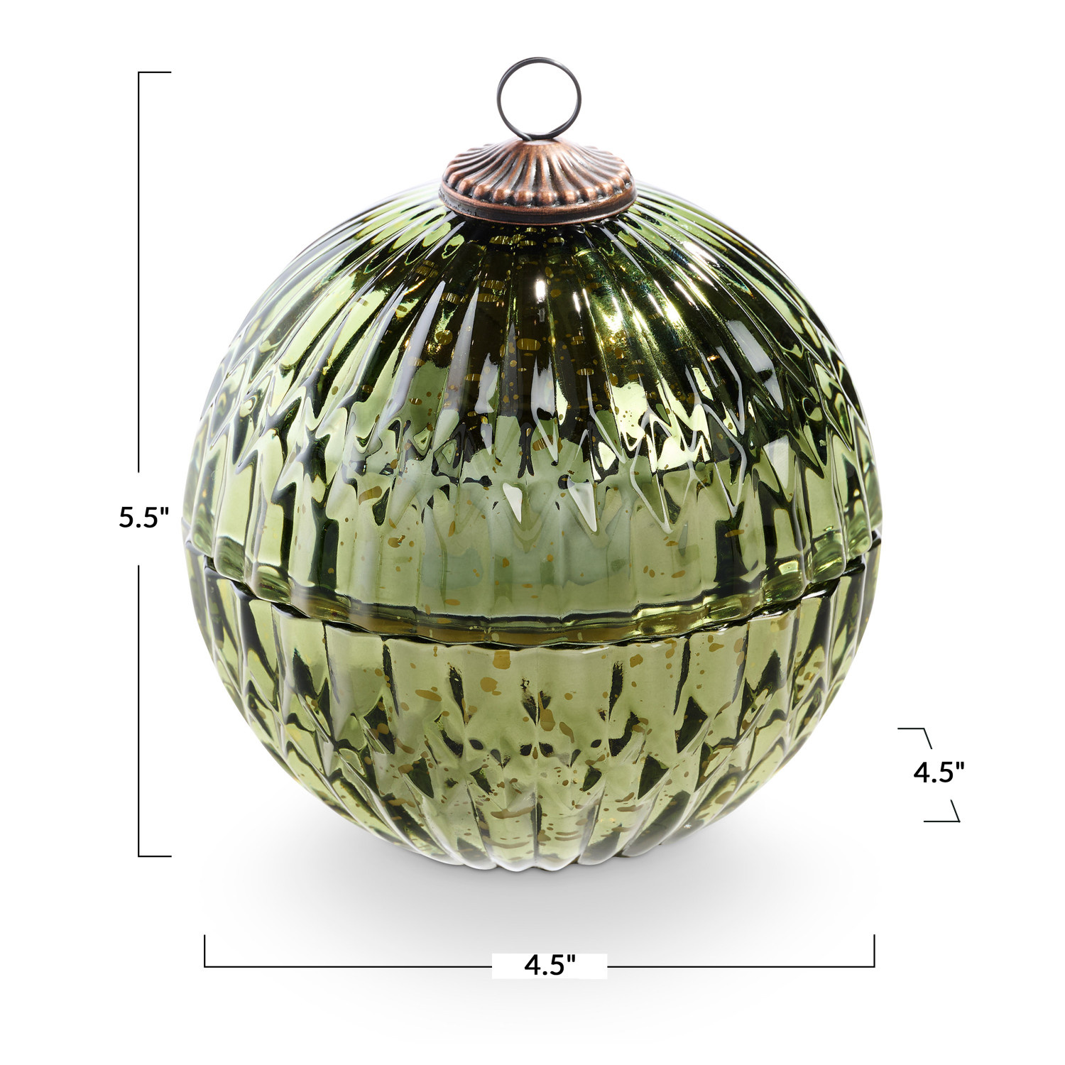 Illume Balsam & Cedar Green Ornament Candle