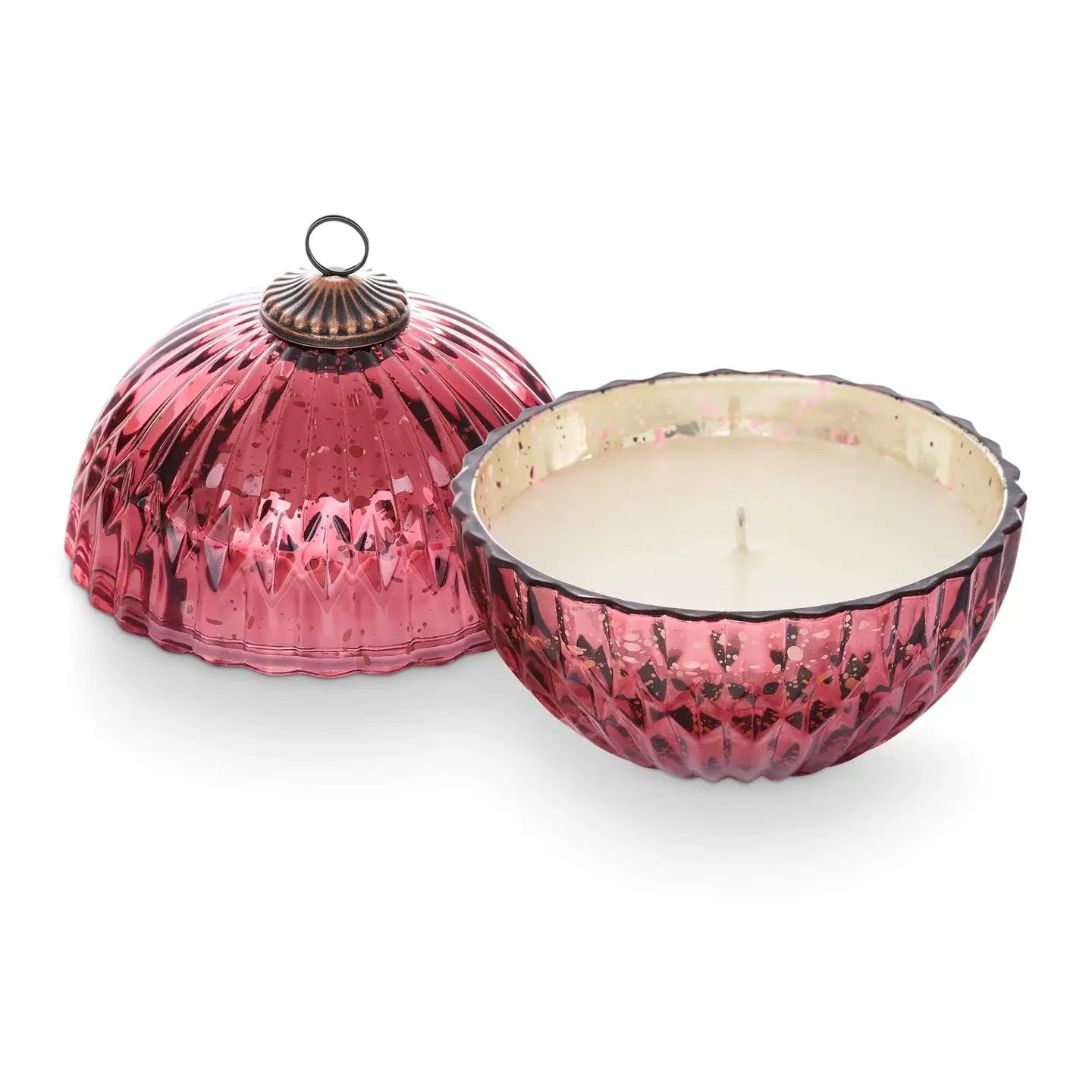 Illume Balsam & Cedar Red Ornament Candle