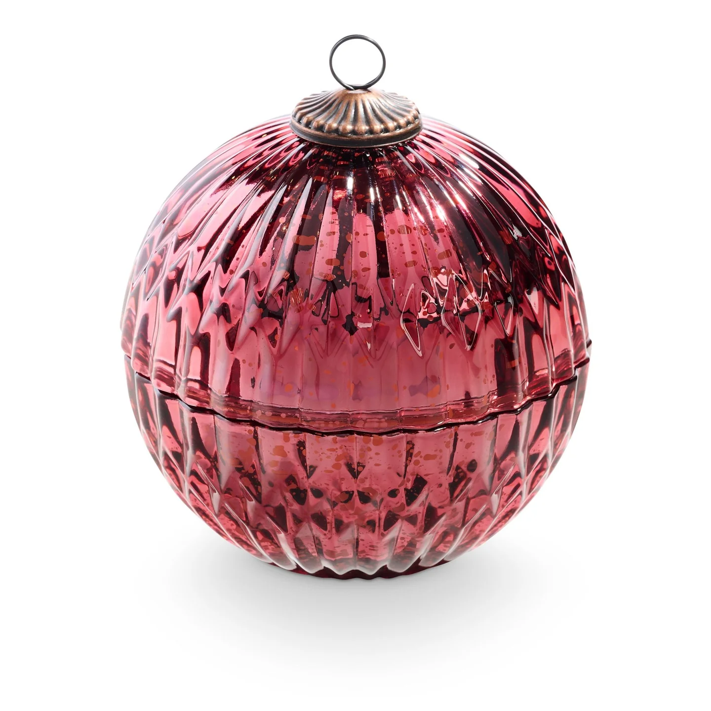 Illume Balsam & Cedar Red Ornament Candle