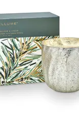 Illume Balsam & Cedar Luxe Sanded Mercury Glass Candle