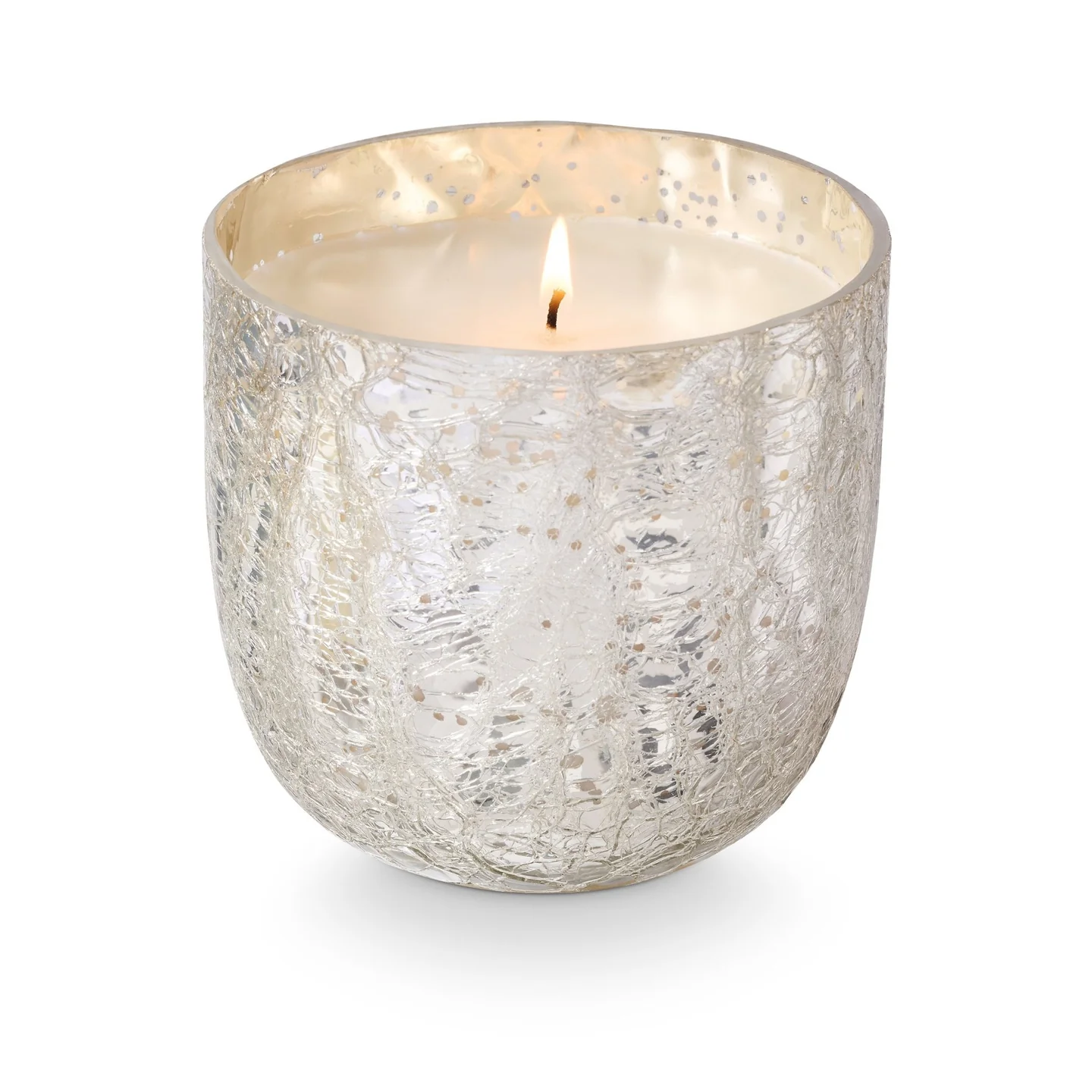 Illume Balsam & Cedar Luxe Sanded Mercury Glass Candle