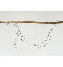 Star Shaped Garland with Glitter