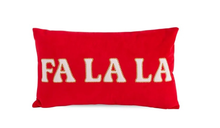 Shiraleah "Fa La La" Pillow