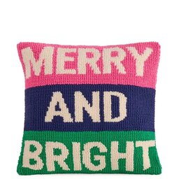 Shiraleah "Merry and Bright" Tufted Pillow