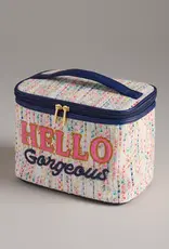 Shiraleah Audrey "Hello Gorgeous" Cosmetic Case