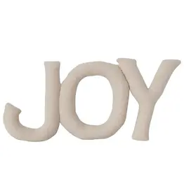 "JOY" Shaped Pillow