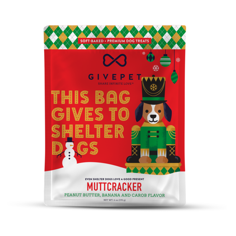 GivePet Holiday Dog Treats Muttcracker