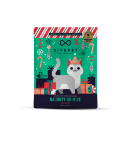 GivePet Cat Treats Naughty or Mice Freeze-Dried Cat Treats