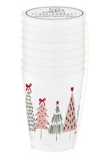 Santa Barbara Design Holiday Frost Cups Set of 8