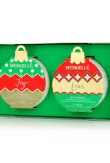 Spongelle Deck the Halls Holiday Ornament Gift Set