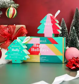 Spongelle Happy Holidays Holiday Tree Gift Set