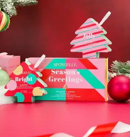 Spongelle Season's Greetings Holiday Tree Gift Set