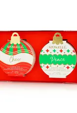 Spongelle Celebrate the Season Holiday Ornament Gift Set