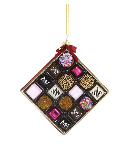 Cody Foster Box of Chocolates Ornament