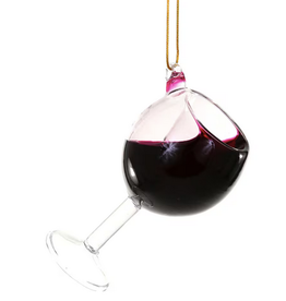 Cody Foster Glass of Red Wine Ornament