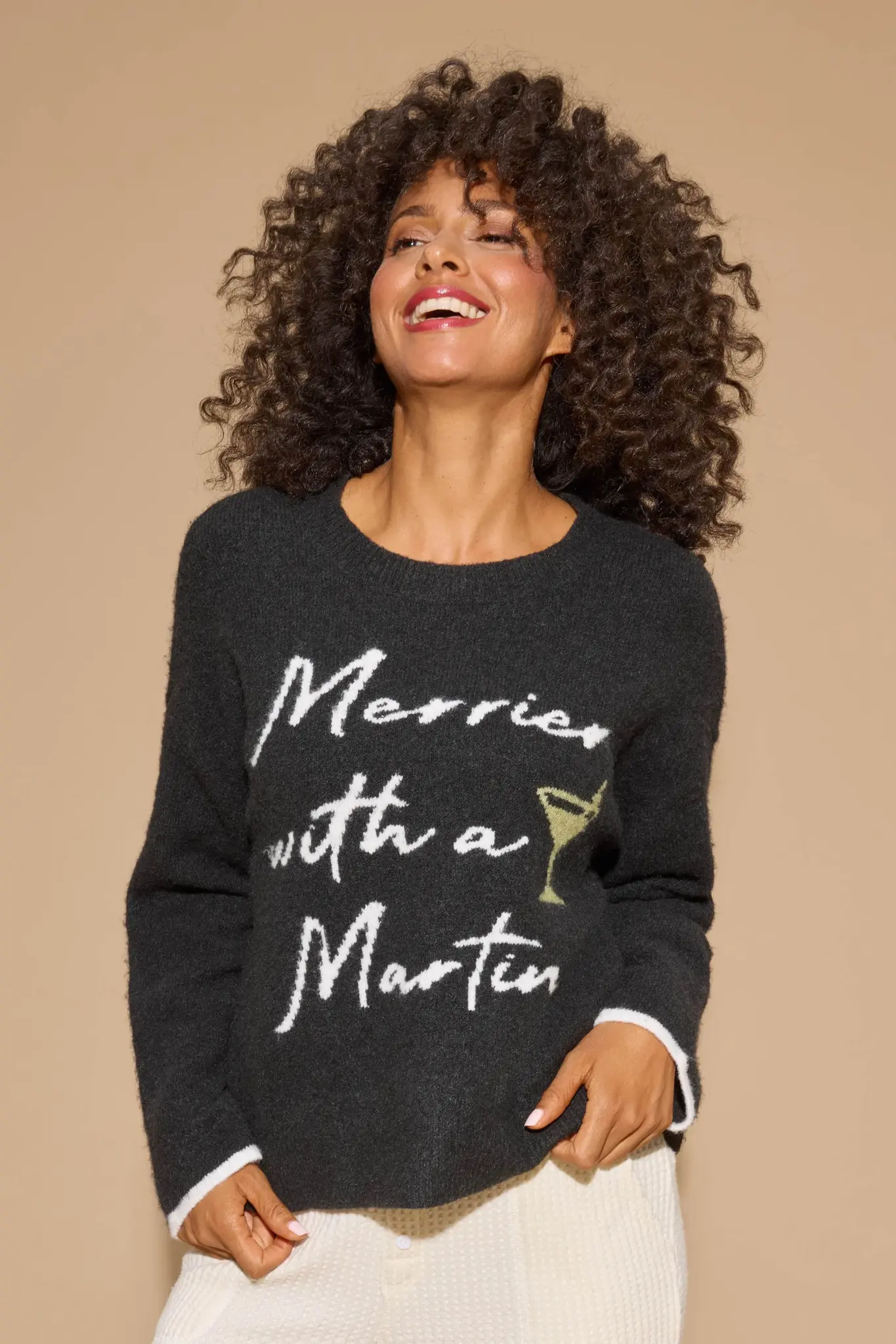 PJ Salvage Merrier Martinis Top