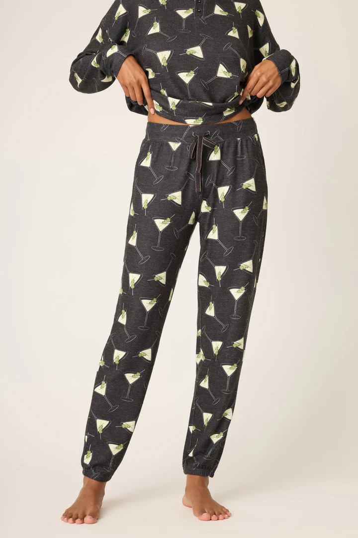 PJ Salvage Merrier Martinis Jogger