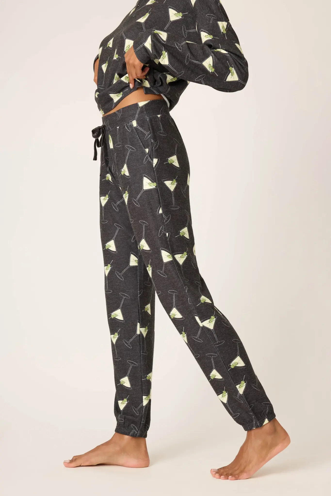 PJ Salvage Merrier Martinis Jogger