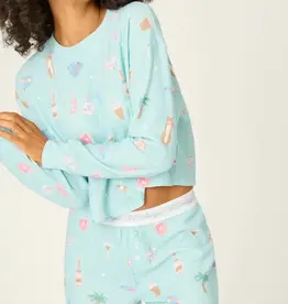 PJ Salvage Ornament Print Shorts Set