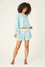 PJ Salvage Ornament Print Shorts Set