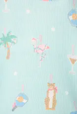 PJ Salvage Ornament Print Shorts Set