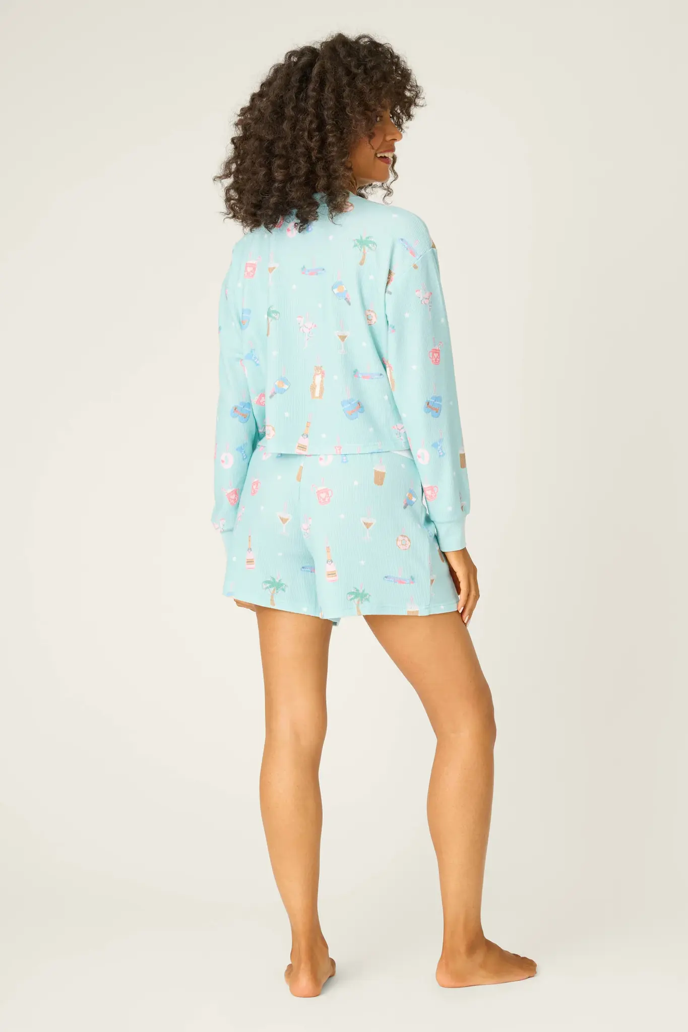 PJ Salvage Ornament Print Shorts Set