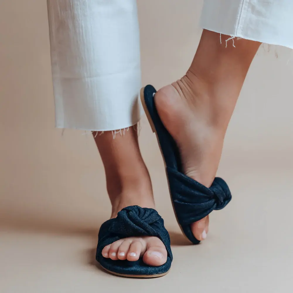 Solei Sea Solei Sea Nottie Slide Dark Denim