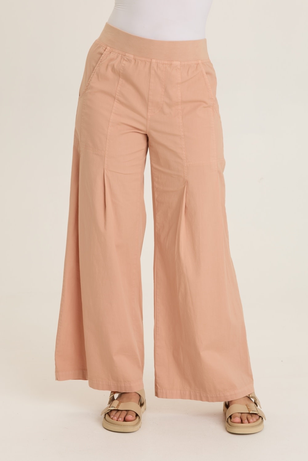 Wearables Kyler Wide Leg Pant Caramel