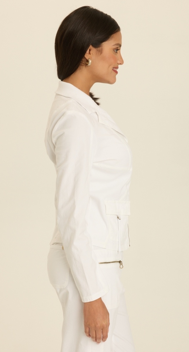 XCVI Riddell Jacket White