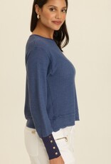 XCVI Kelsoe Top Navy