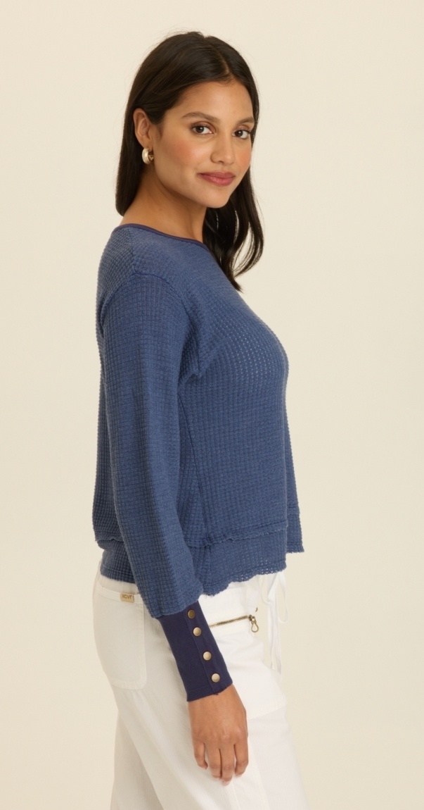 XCVI Kelsoe Top Navy