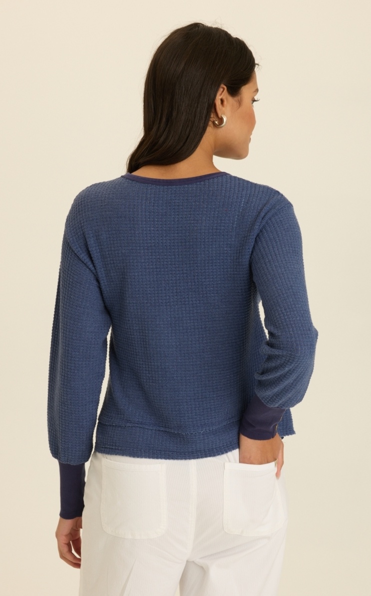 XCVI Kelsoe Top Navy