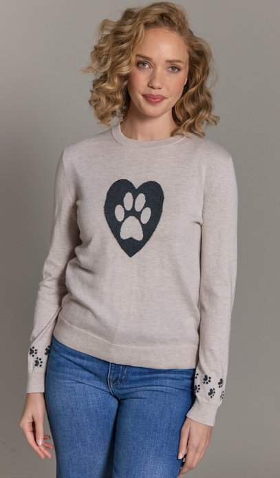 Alashan Pet Love Top Ecru