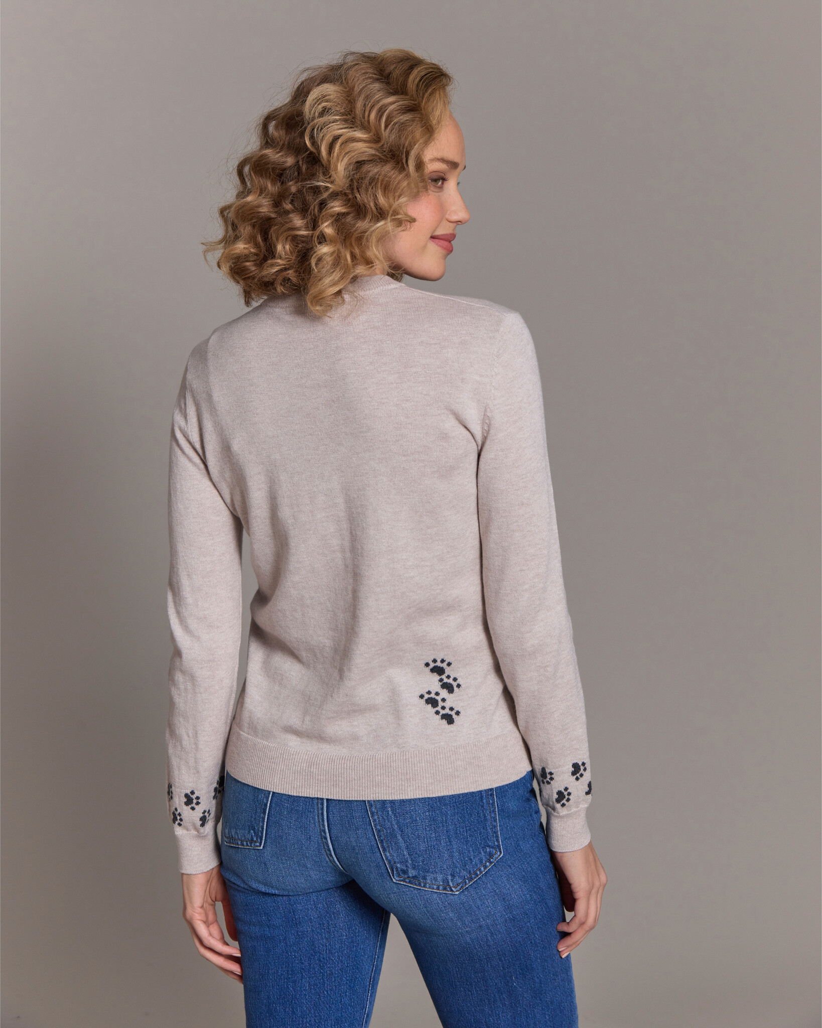 Alashan Pet Love Top Ecru