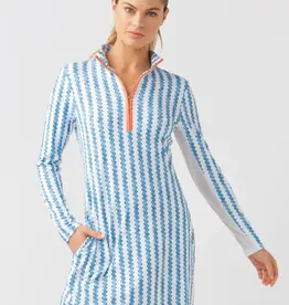 Cabana Life Harbor Sport Zip Dress
