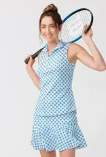 Cabana Life Harbor Zip SleevelessTop