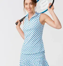 Cabana Life Harbor Zip SleevelessTop