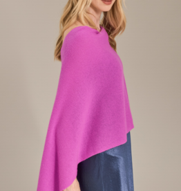 Alashan Cashmere Topper Magenta