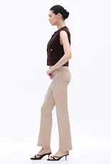 Bayeas High Rise Straight Jeans Khaki Bayeas High Rise Straight Jeans Khaki