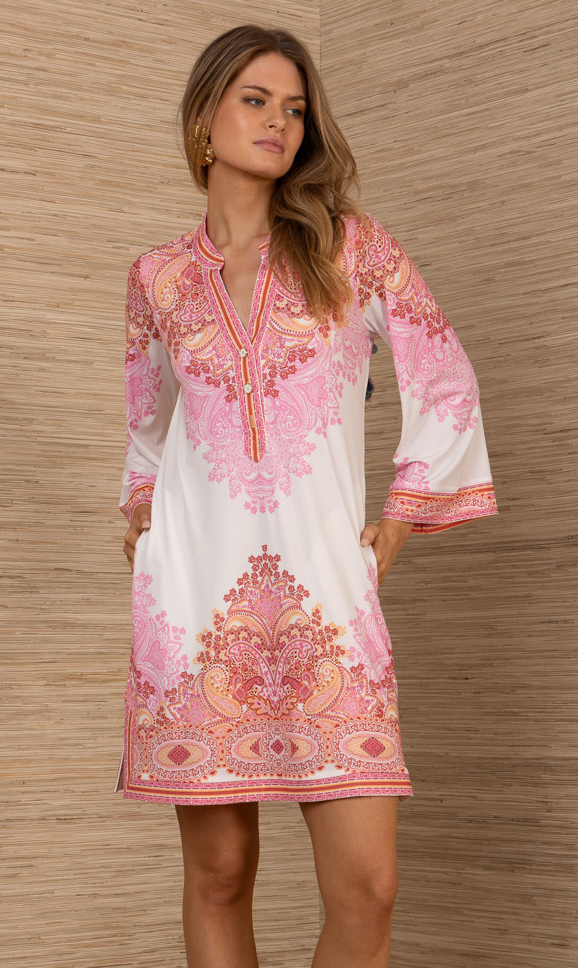 Hale Bob Keyla Dress Pink