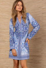 Hale Bob Aarya Dress Blue